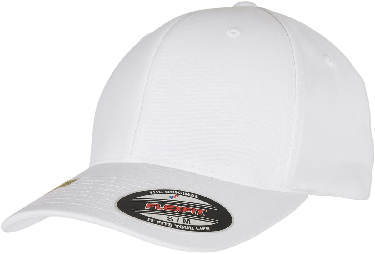 Flexfit Recycled Polyester Cap – Hvit