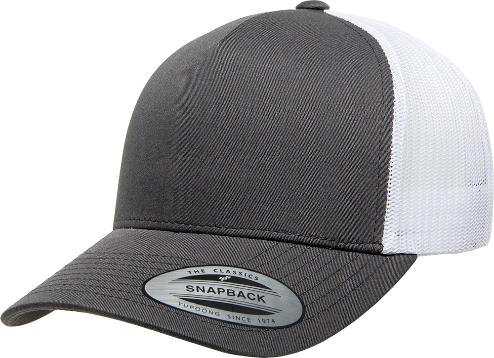 Flexfit 5-Panel Retro Trucker 2-Tone – Koks/hvit