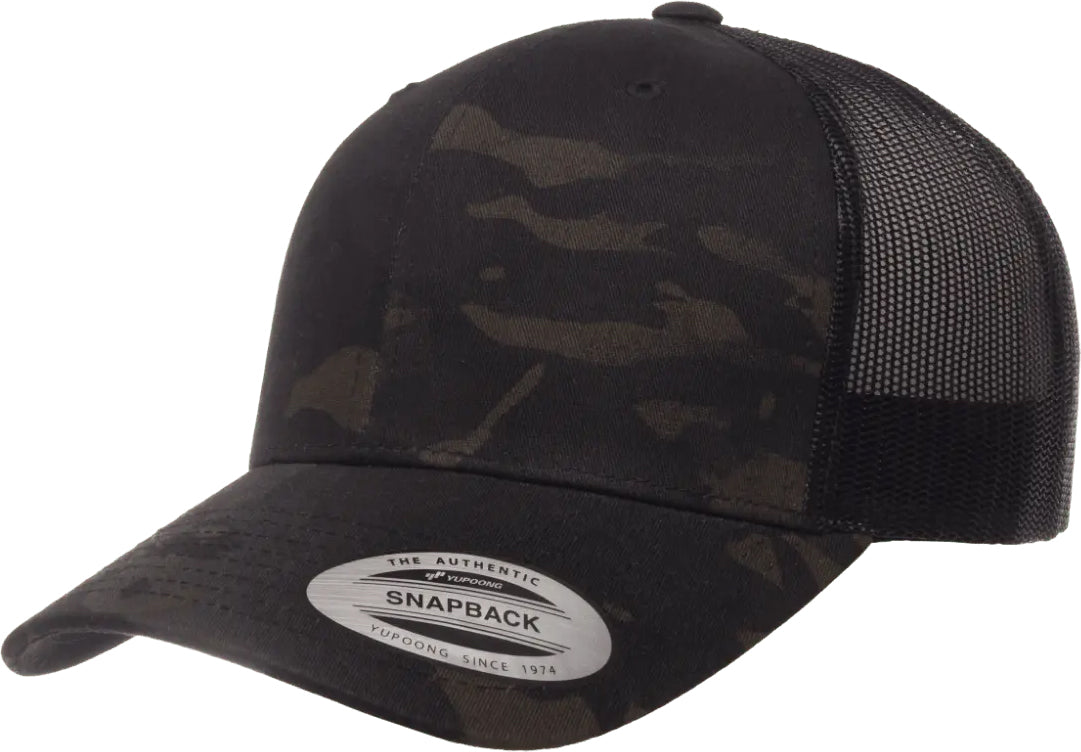 Flexfit Retro Trucker Multicam® – Sort Multicam