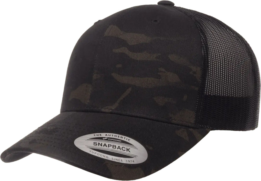 Flexfit Retro Trucker Multicam® – Sort Multicam