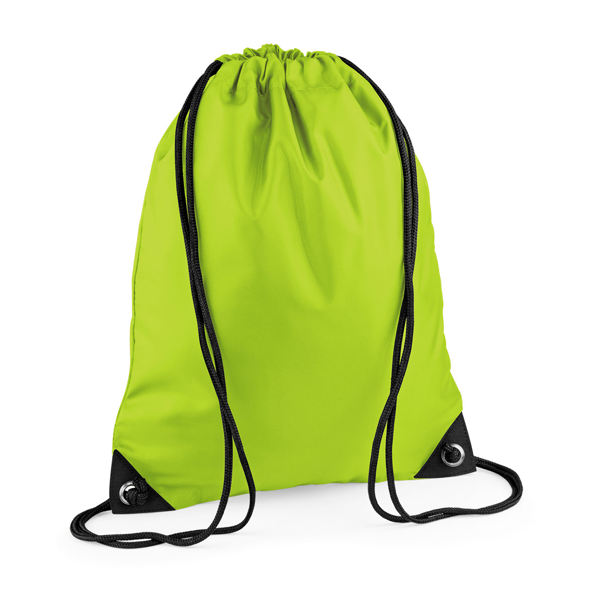 BagBase Premium Gymsac – Lime Green