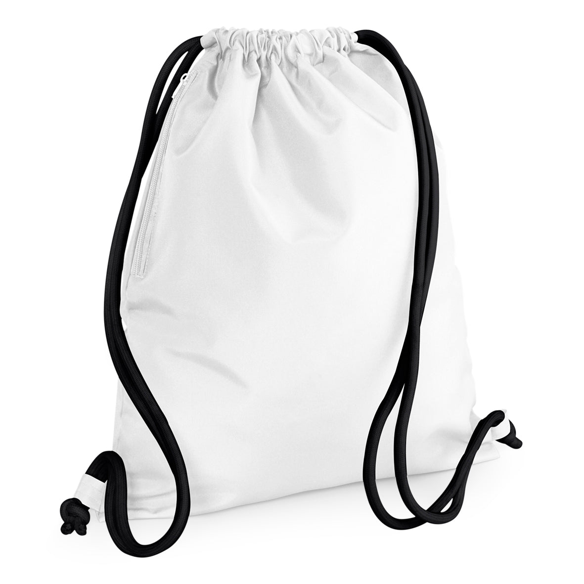 BagBase Icon Gymsac – White/Black