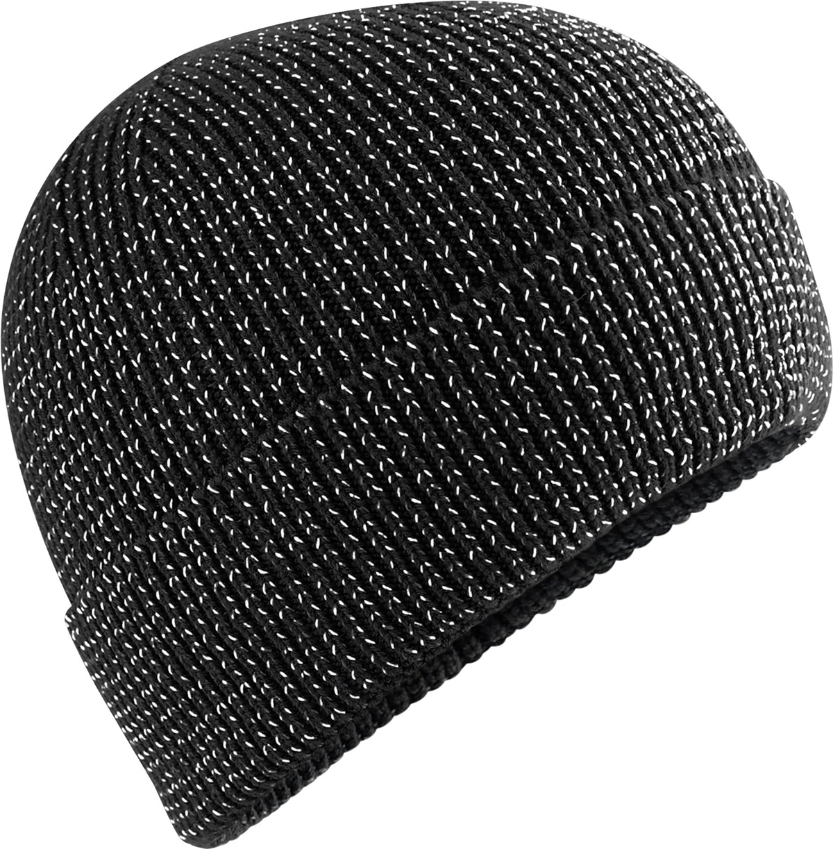 Beechfield Streetlite reflective beanie – Black