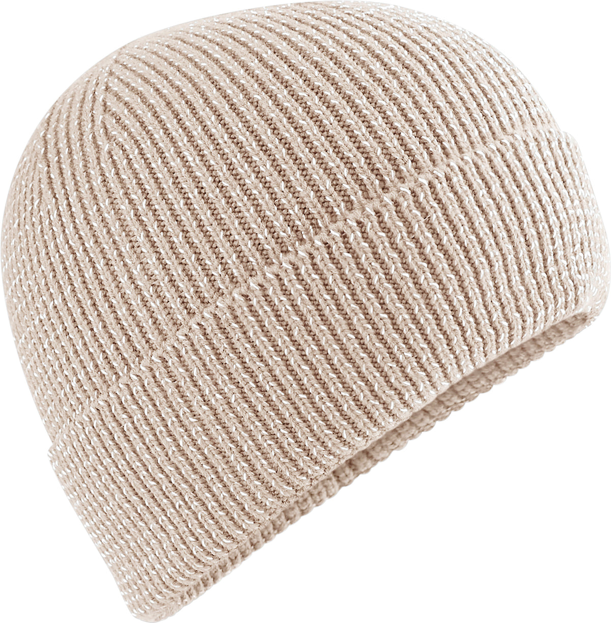Beechfield Streetlite reflective beanie – Almond