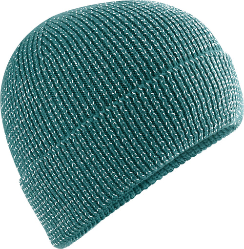 Beechfield Streetlite reflective beanie – Marine Green
