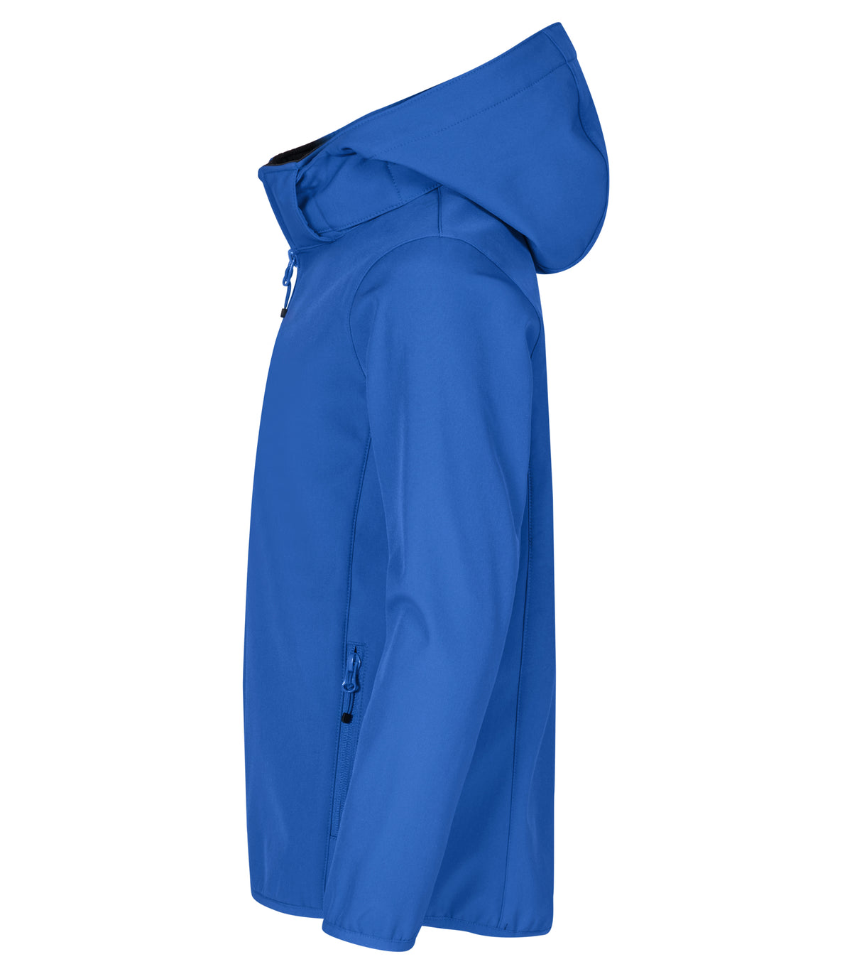 Clique Classic Softshell Jacket – junior – Kongeblå – venstre side
