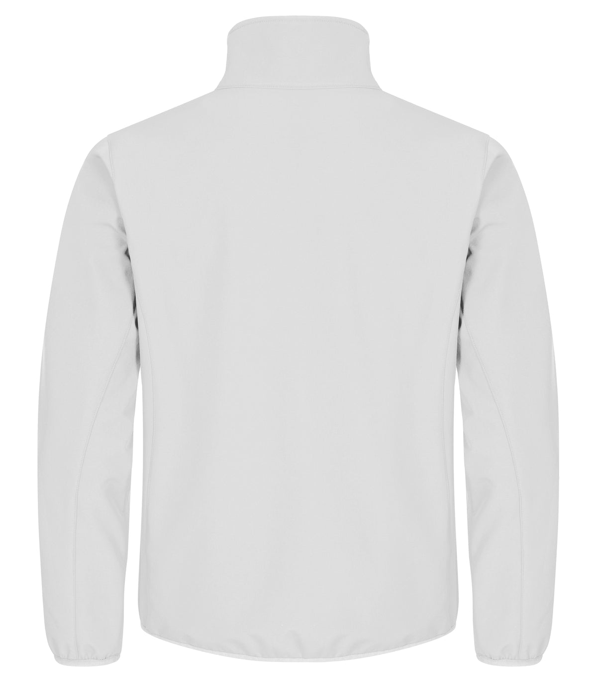 Clique Classic Softshell Jacket – Hvit – bakside