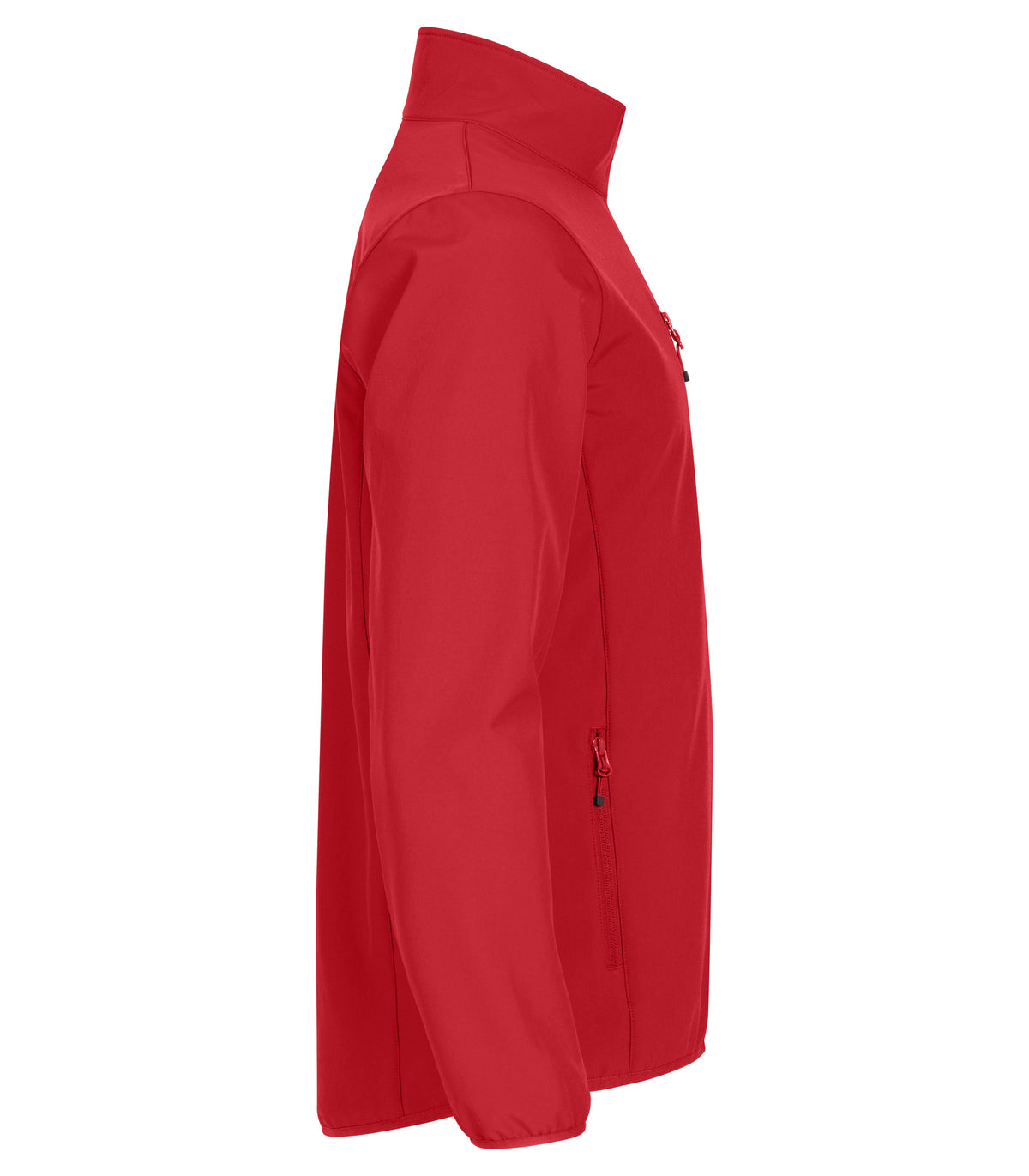 Clique Classic Softshell Jacket – Rød – høyre side