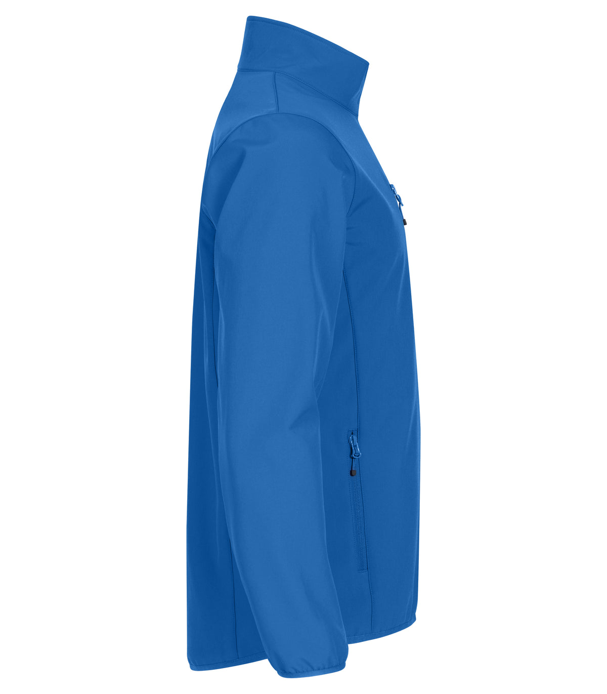 Clique Classic Softshell Jacket – Kongeblå – høyre side