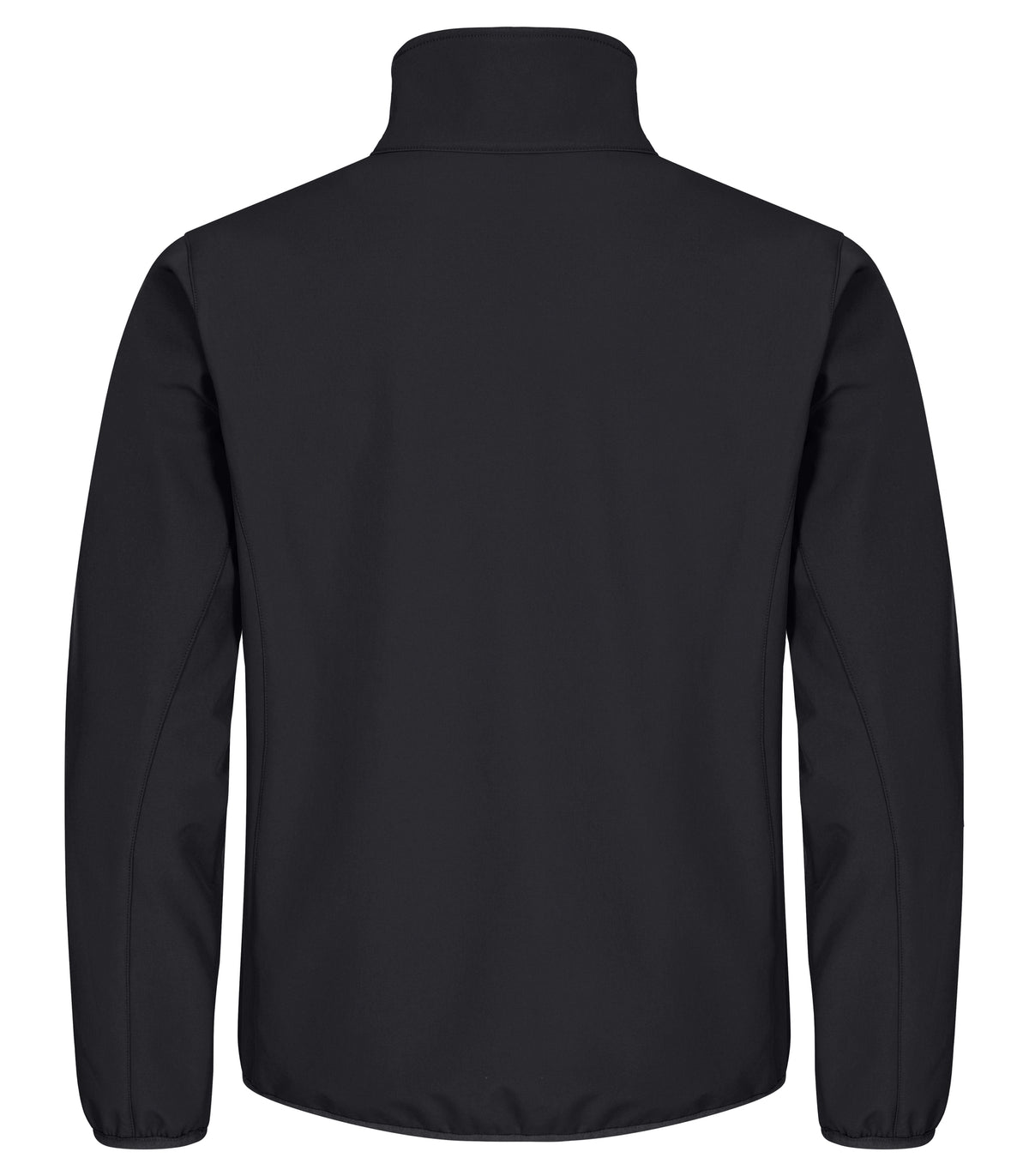 Clique Classic Softshell Jacket – Svart – bakside