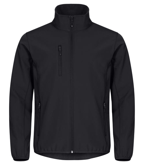 Clique Classic Softshell Jacket – Svart – forside