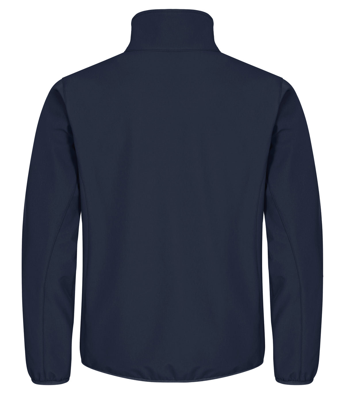 Clique Classic Softshell Jacket – Mørk marineblå – bakside