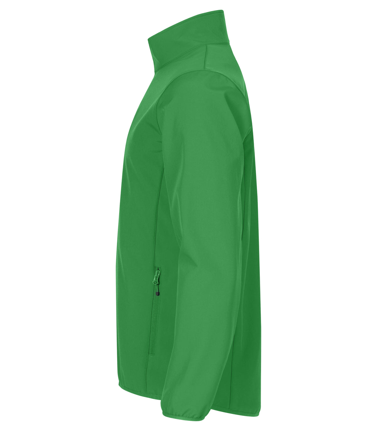 Clique Classic Softshell Jacket – Eplegrønn – venstre side