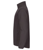 Clique Classic Softshell Jacket – Mørk grå – venstre side