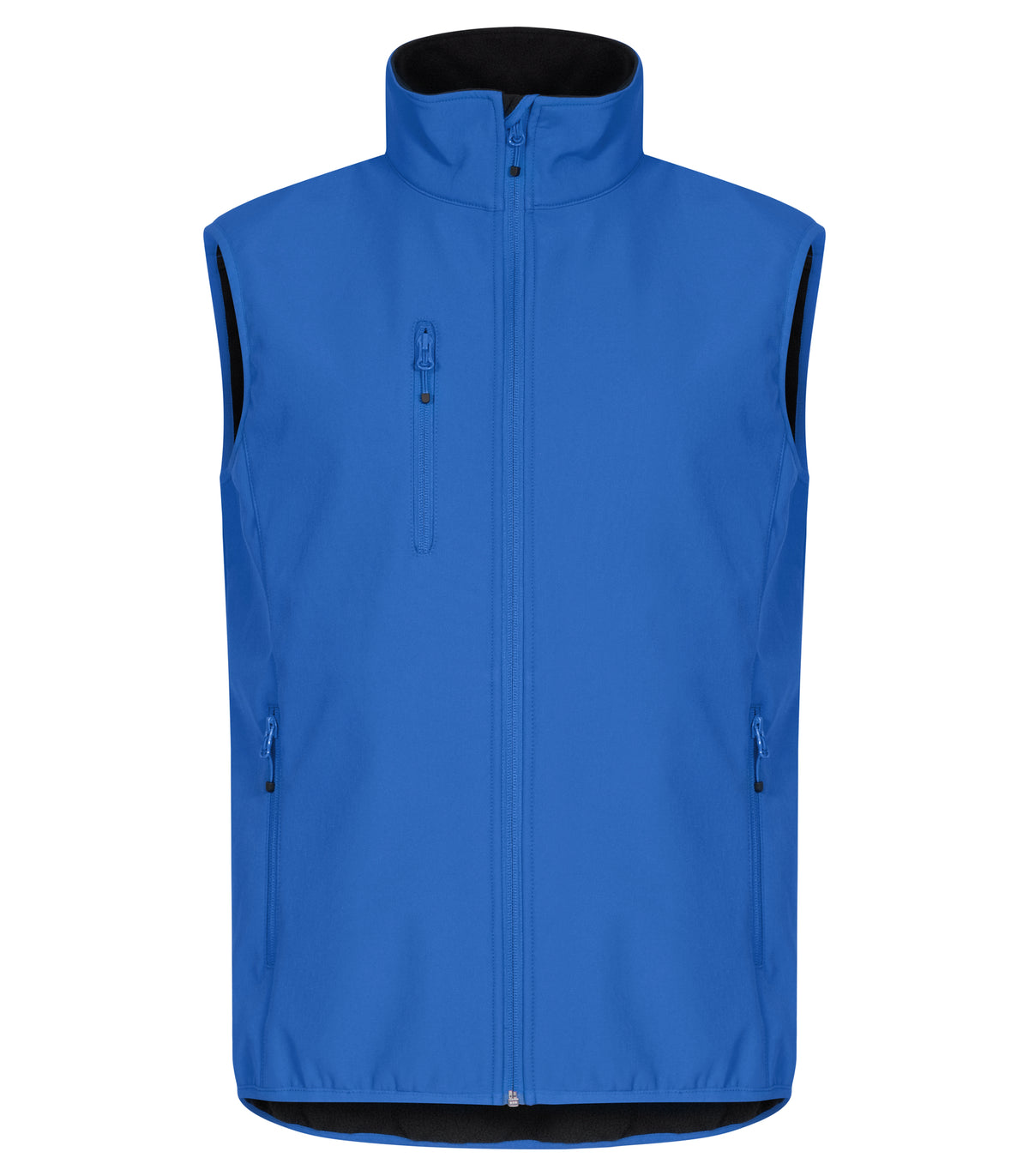Clique Classic Softshell Vest – Kongeblå – forside