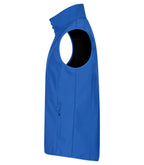 Clique Classic Softshell Vest – Kongeblå – venstre side