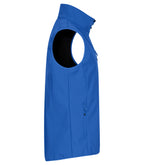 Clique Classic Softshell Vest – Kongeblå – høyre side