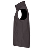Clique Classic Softshell Vest – Mørk grå – venstre side