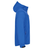 Clique Classic Softshell Hoody – Kongeblå – høyre side
