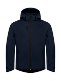 Clique Classic Softshell 2 in 1 – Mørk marineblå – forside