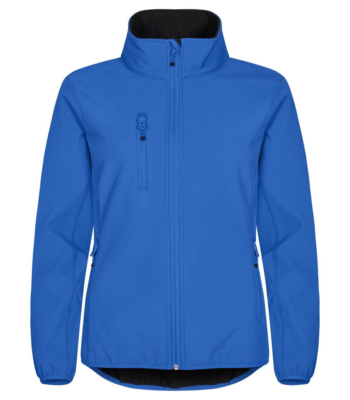 Clique Classic Softshell Jacket – dame – Kongeblå – forside