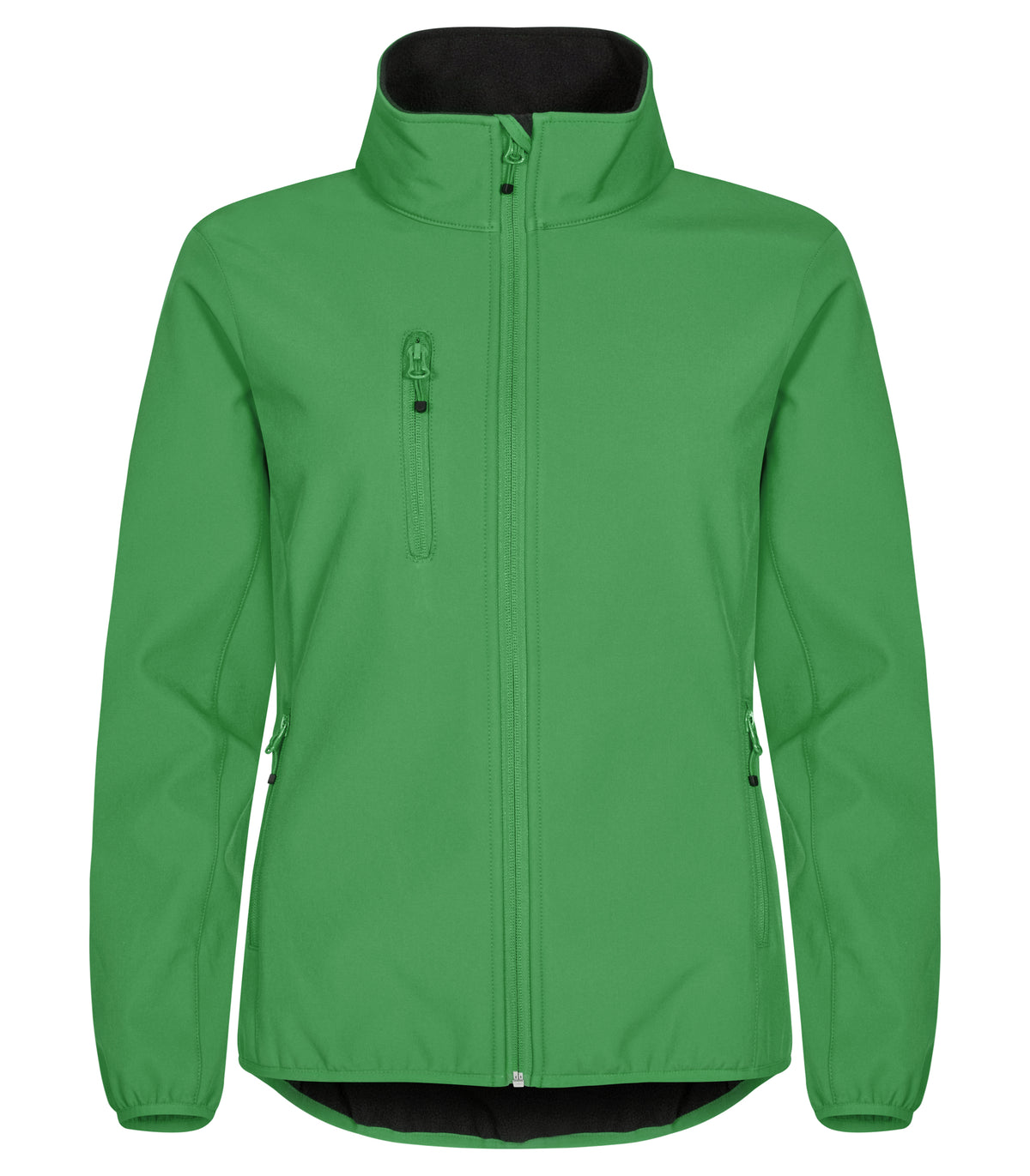 Clique Classic Softshell Jacket – dame – Eplegrønn – forside