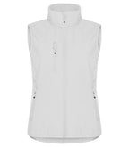 Clique Classic Softshell Vest – dame – Hvit – forside