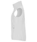 Clique Classic Softshell Vest – dame – Hvit – venstre side