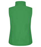 Clique Classic Softshell Vest – dame – Eplegrønn – bakside