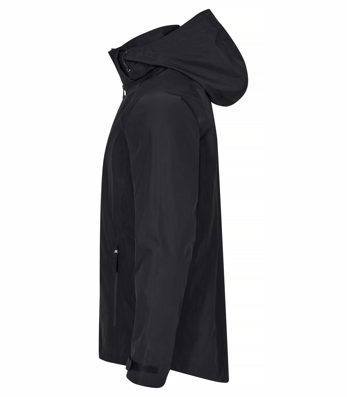 Clique Classic Shell Jacket – Svart – venstre side