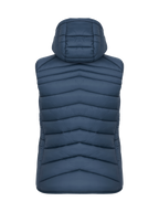 Clique Idaho Vest – dame – Tåkeblå – bakside