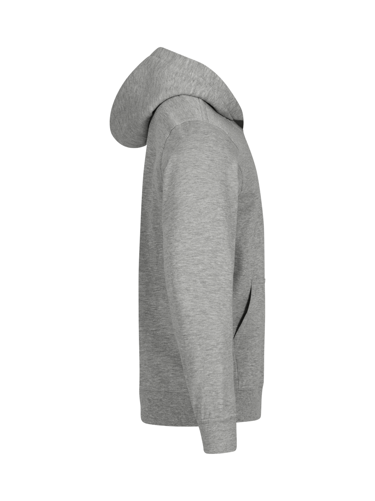 Clique Miami Hoody – junior – Gråmelert – høyre side