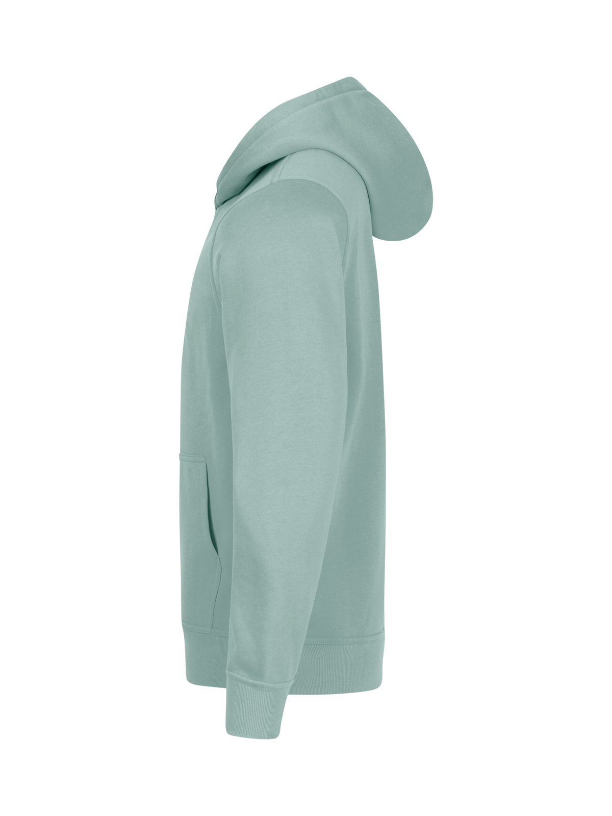 Clique Miami Hoody – junior – Salviegrønn – venstre side