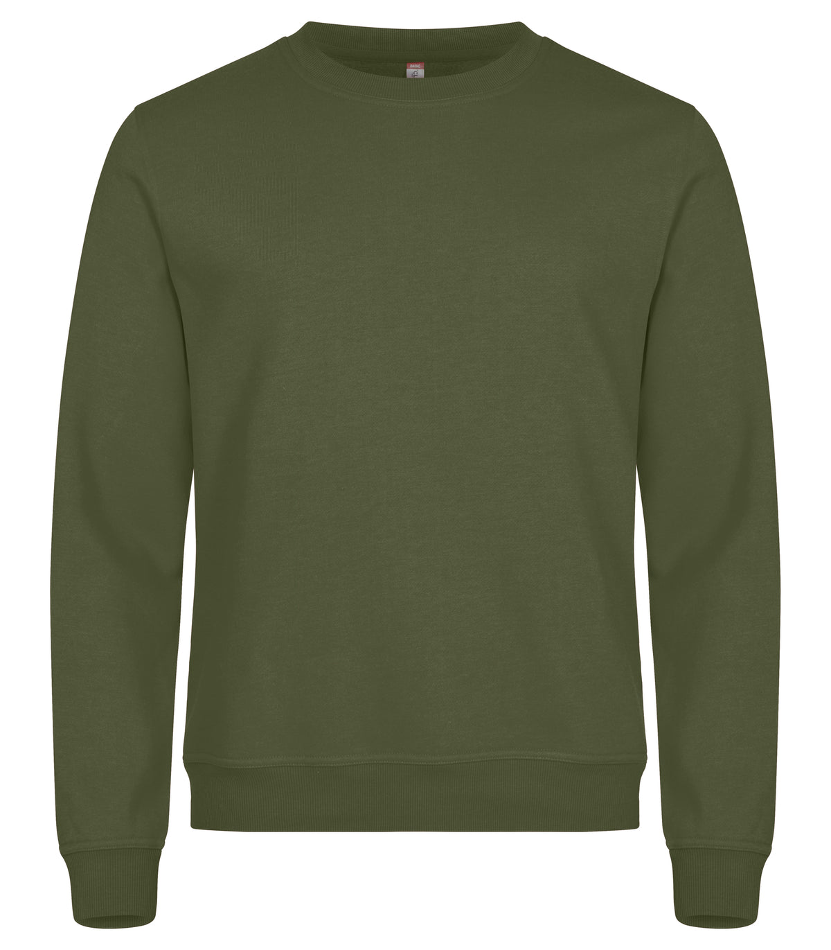 Clique Miami Roundneck – Armygrønn – forside