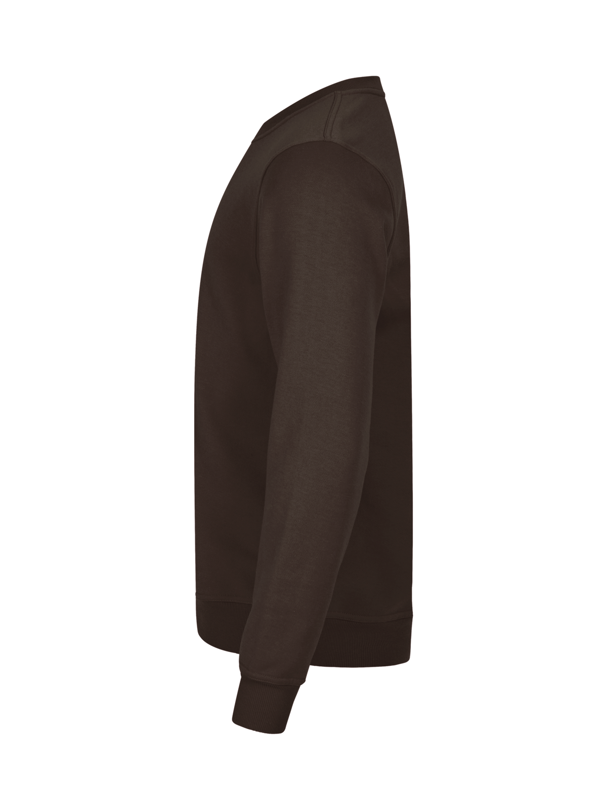 Clique Miami Roundneck – Mørk mokka – venstre side