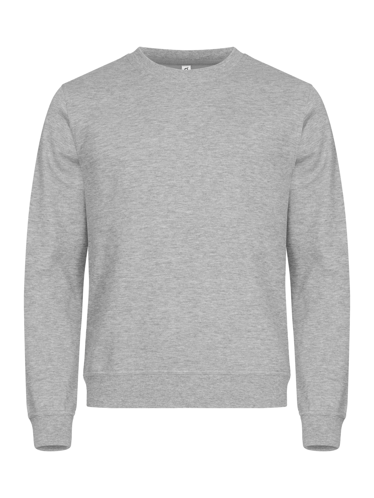 Clique Miami Roundneck – Askegrå – forside