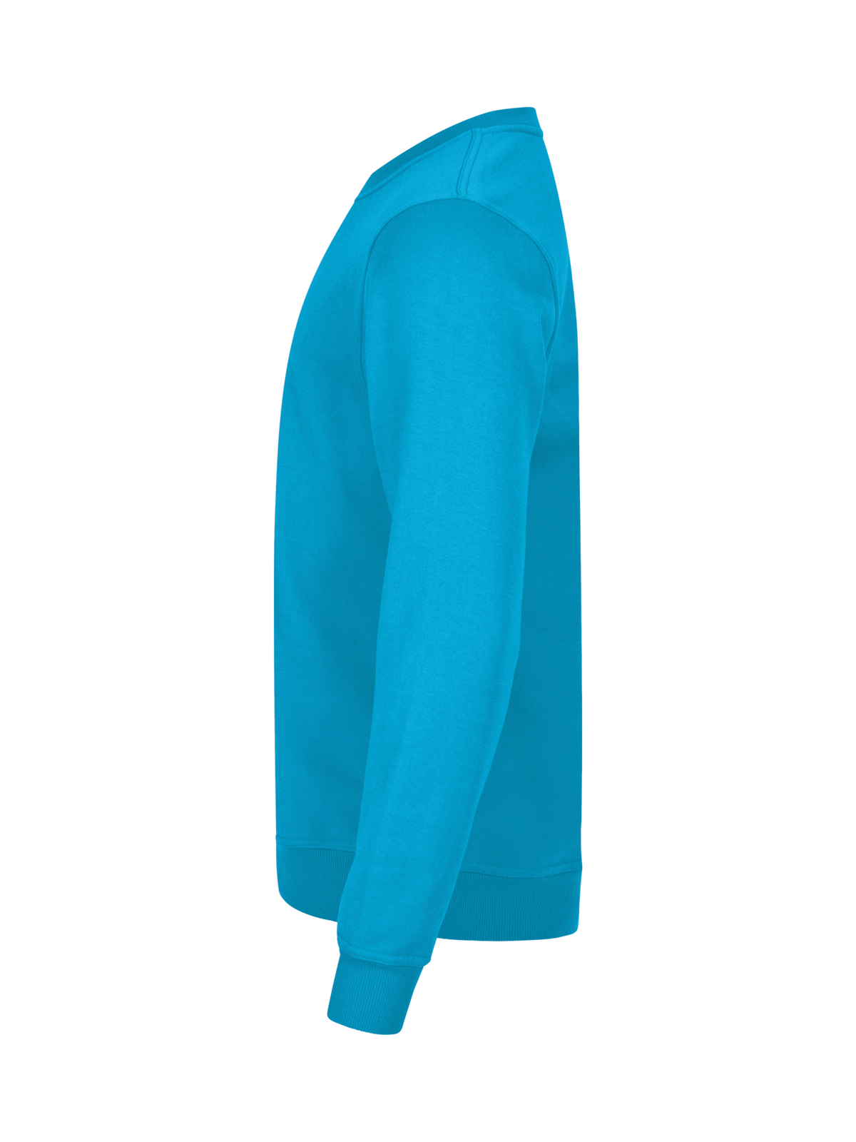 Clique Miami Roundneck – Turkis – venstre side