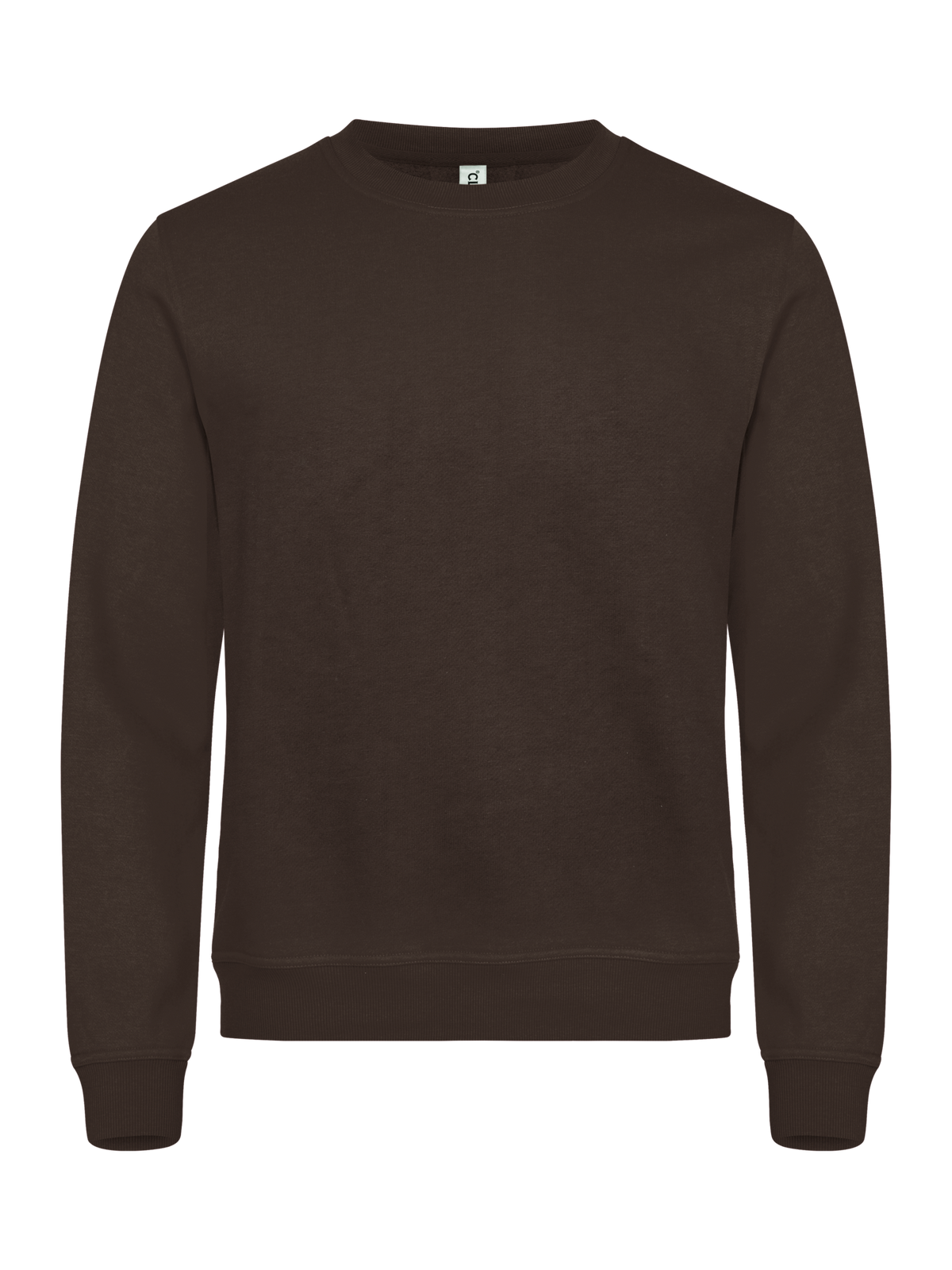 Clique Miami Roundneck – Mørk mokka – forside