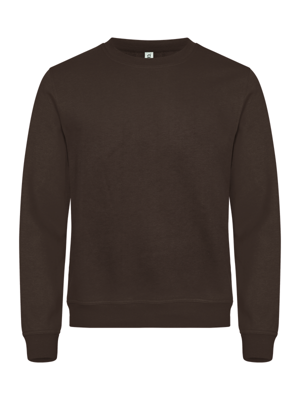Clique Miami Roundneck – Mørk mokka – forside