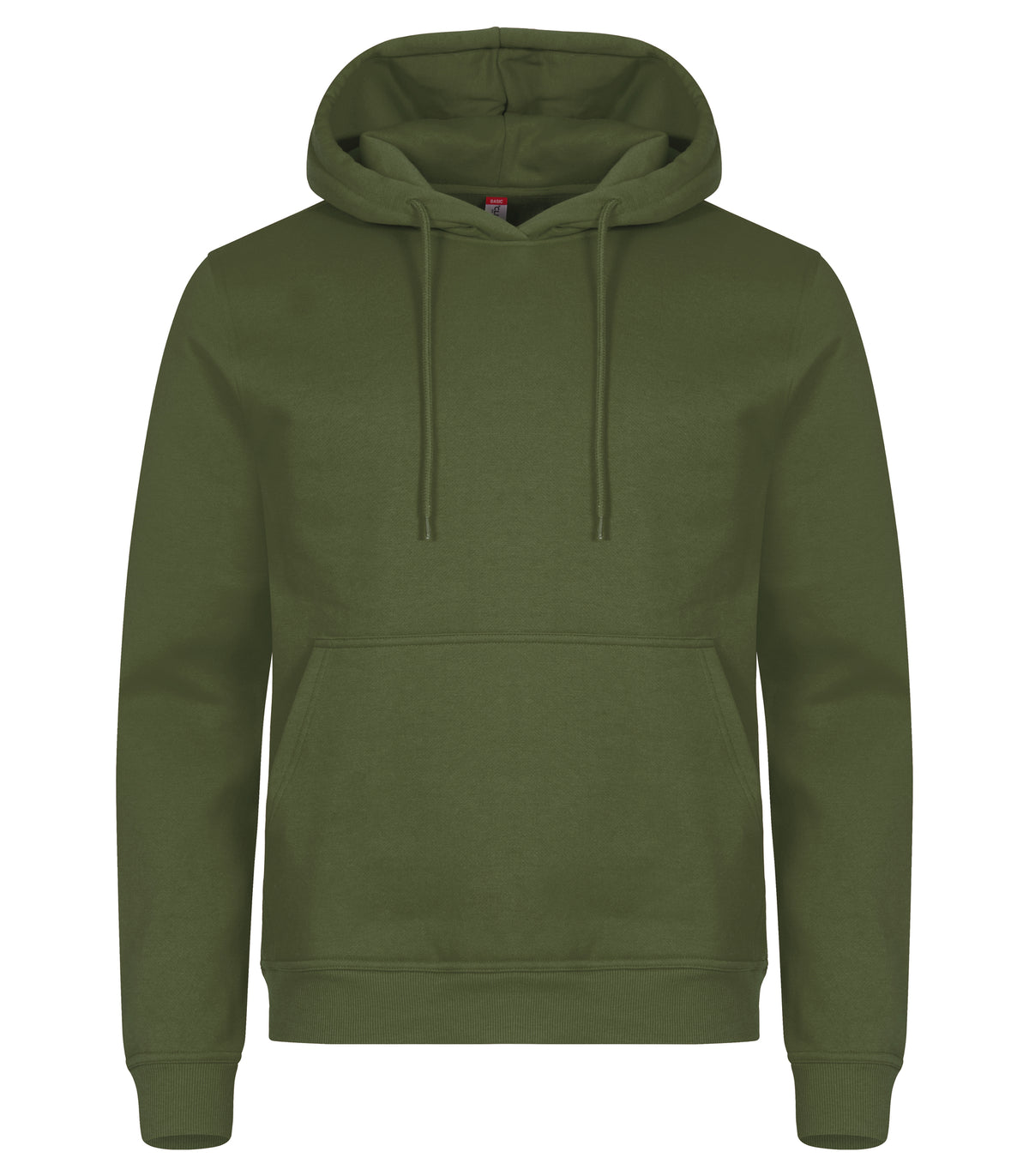 Clique Miami Hoody – Armygrønn – forside