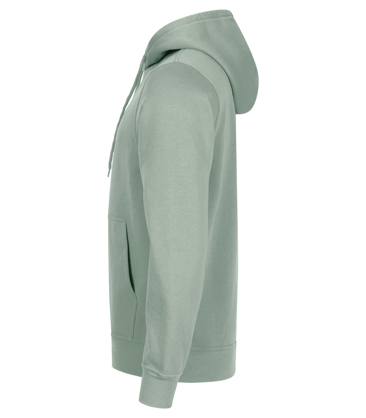 Clique Miami Hoody – Salviegrønn – venstre side