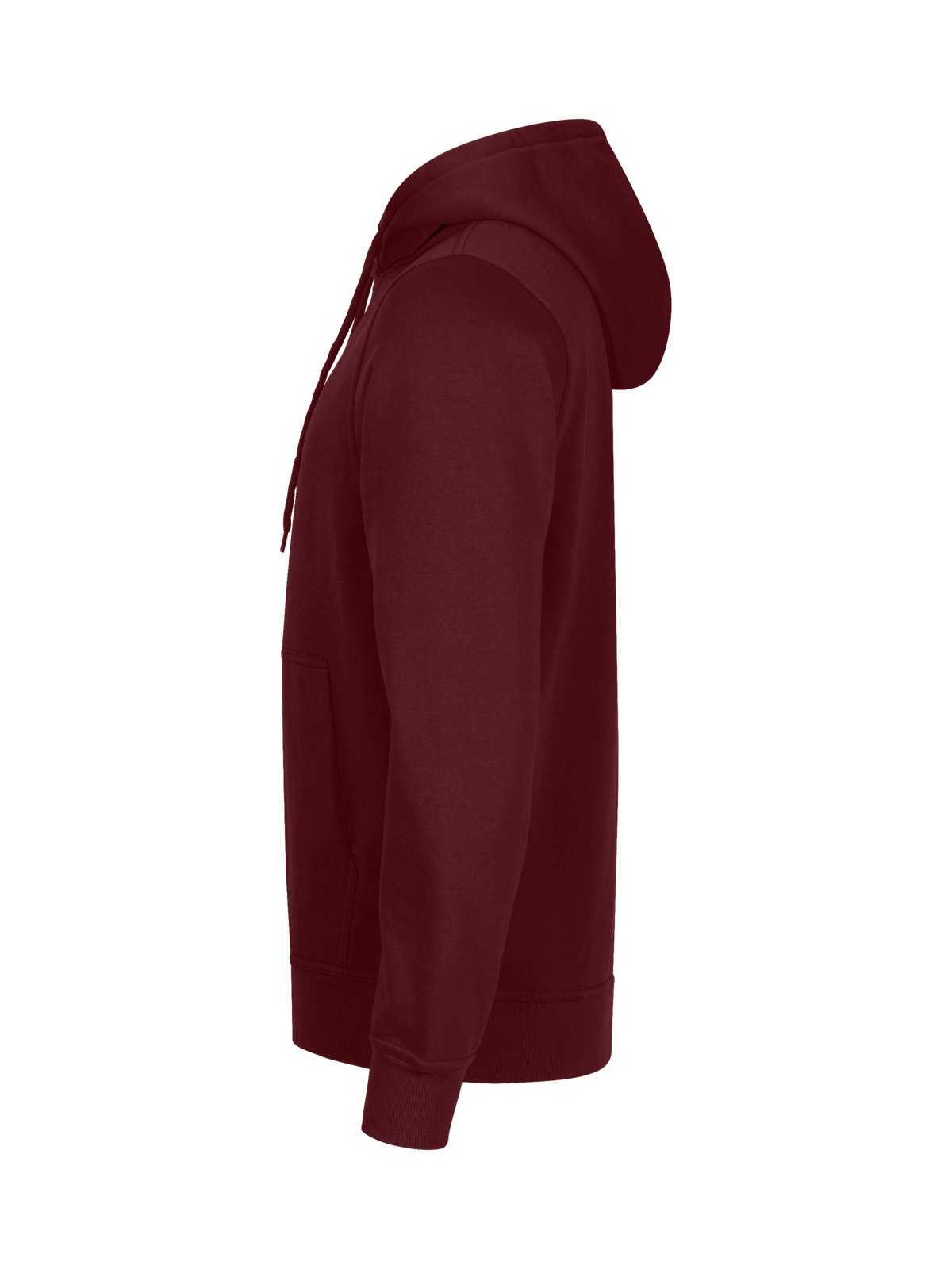 Clique Miami Hoody – Burgunder – venstre side