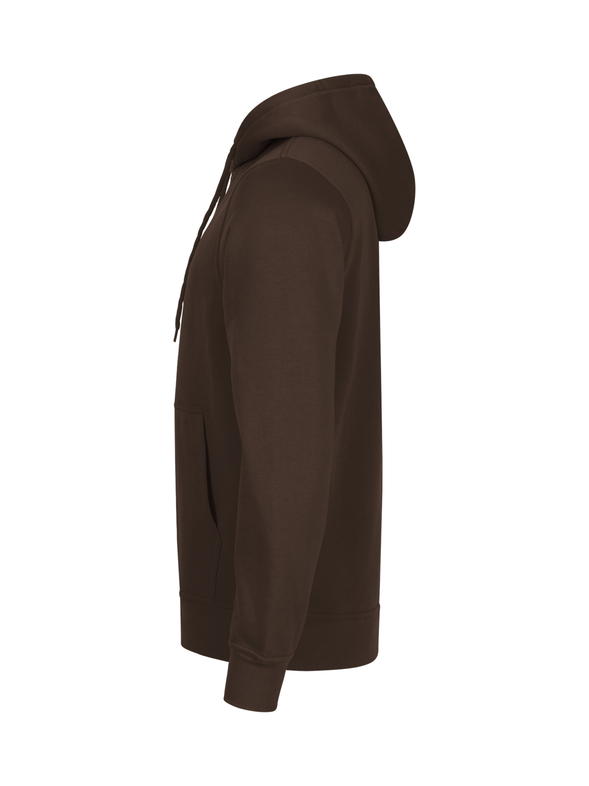 Clique Miami Hoody – Mørk mokka – venstre side