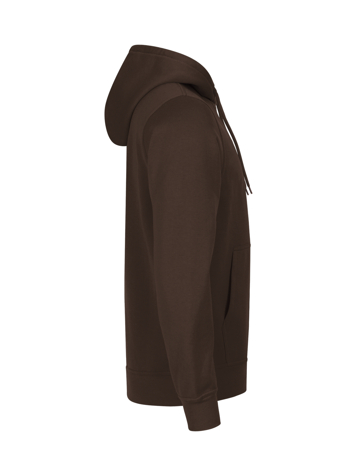 Clique Miami Hoody – Mørk mokka – høyre side