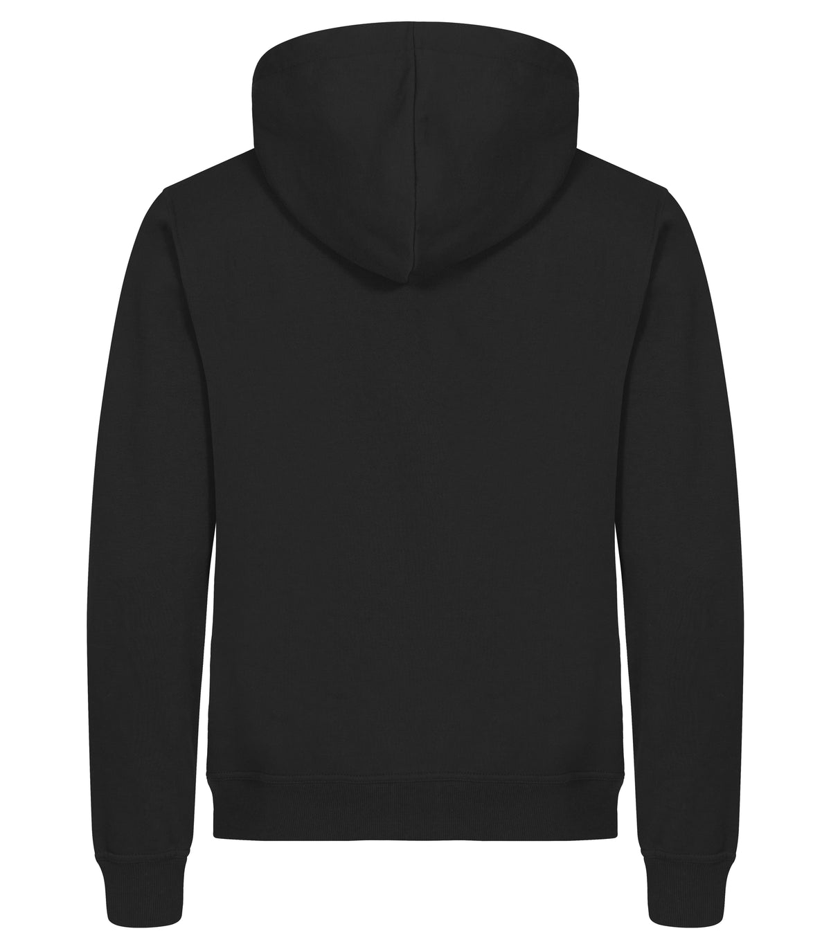 Clique Miami Hoody Full Zip – Svart – bakside
