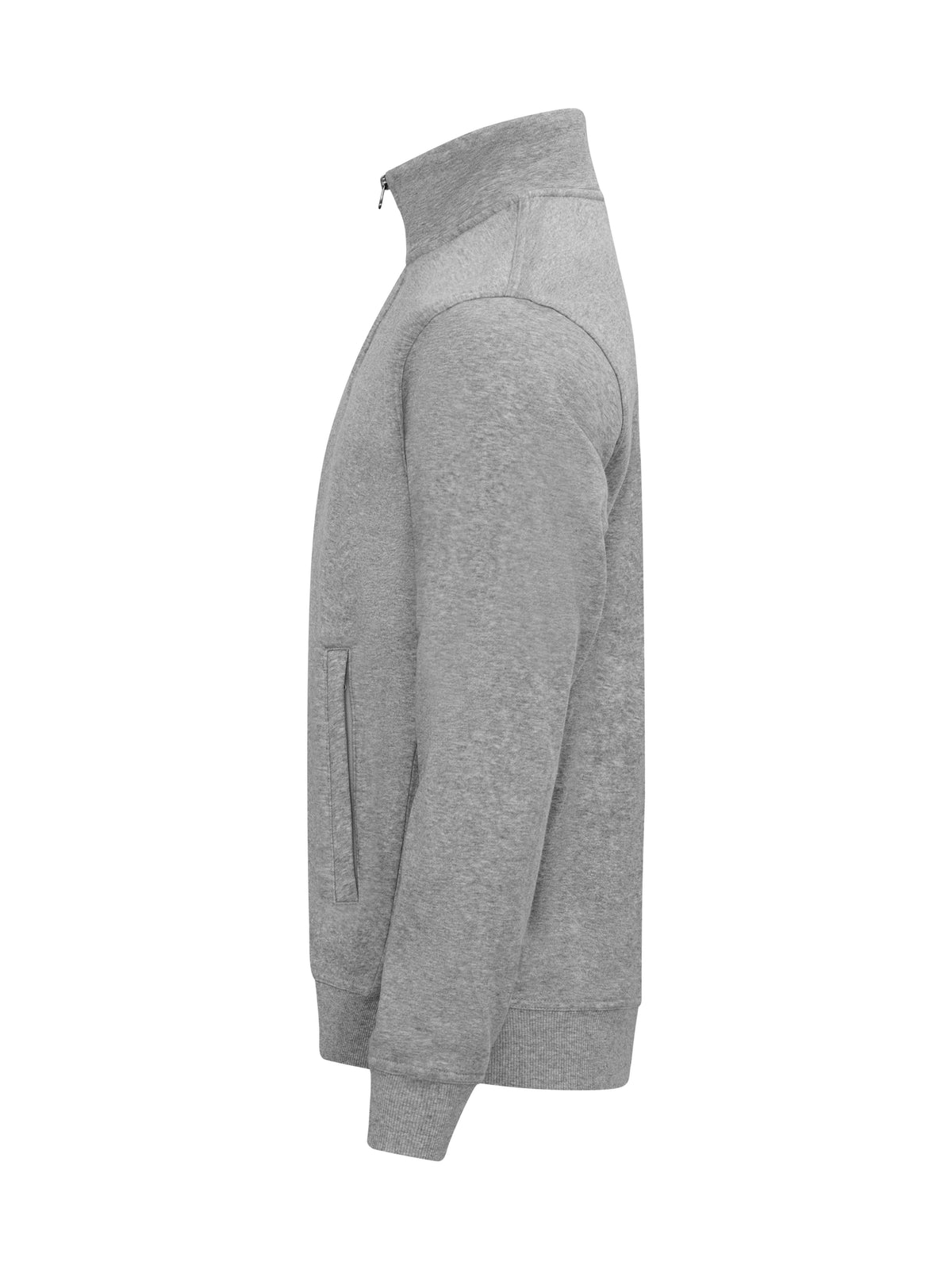 Clique Miami Cardigan – Gråmelert – venstre side