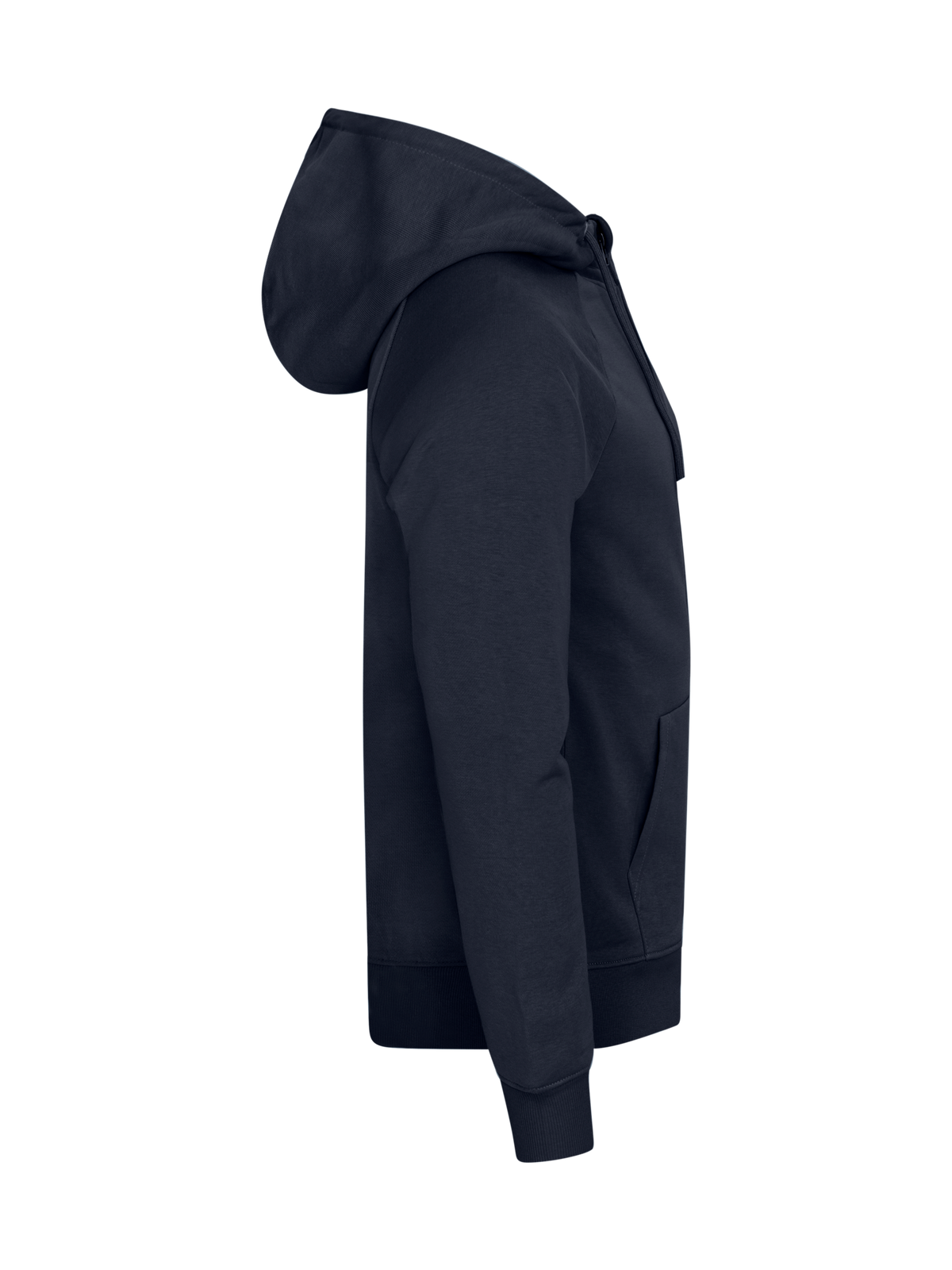 Clique Miami PRO Hoody Full Zip – Mørk marineblå – høyre side