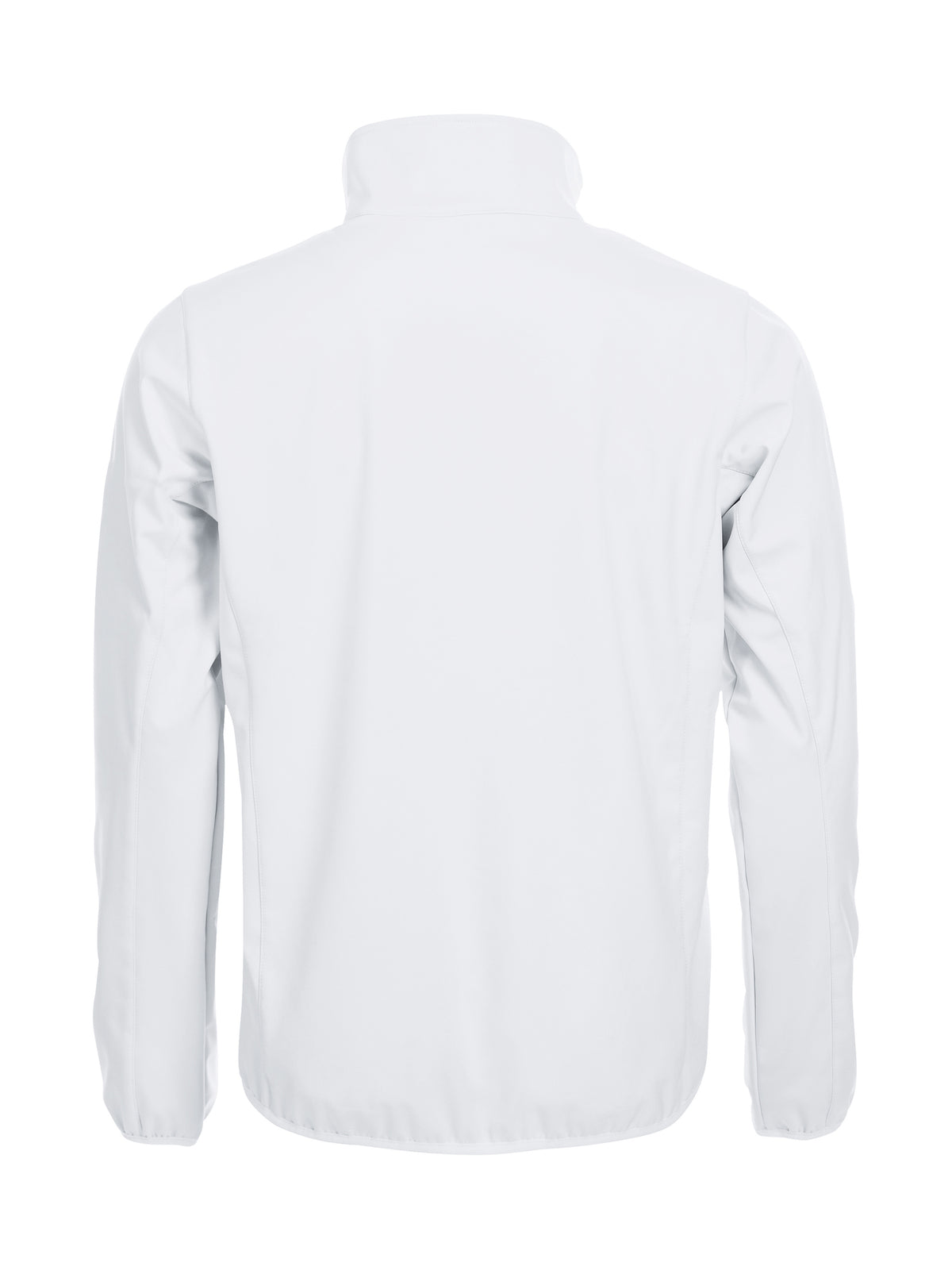Clique Basic Softshell Jacket – Hvit – bakside