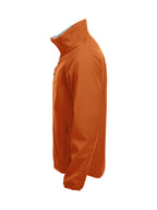 Clique Basic Softshell Jacket – Blodoransje – venstre side