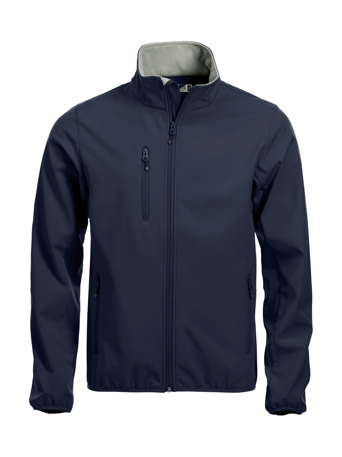 Clique Basic Softshell Jacket – Mørk marineblå – forside